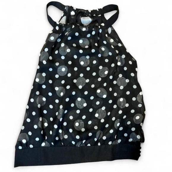 Cortelle Women’s Polka Dot Halter Top, Size 38 (S/M) - Picture 2 of 5